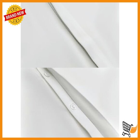 Oversized Mock Neck Chunky Knit Sweater Long Sleeve Pullover - Picture 7 of 7